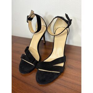 Banana Republic Black Strappy Heel with buckle